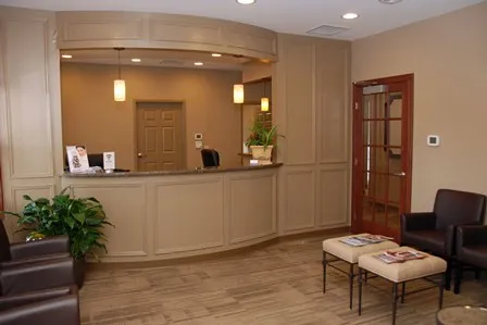Front Desk in the Riverstone Oral & Dental Implant Surgery Patient Reception Area